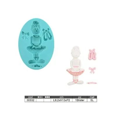 Stampo Silicone Ballerina