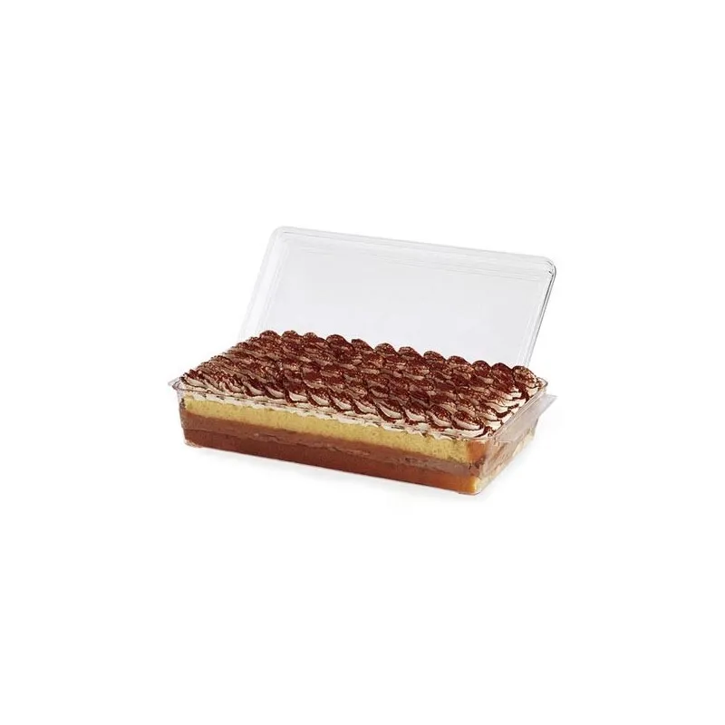 25 vaschette trasparenti per tiramisù con coperchio 25 vaschette trasparenti per tiramisù con coperchio