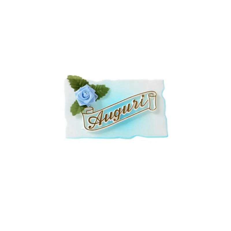Targhette Auguri Rosa e Celeste Targhette Auguri Rosa e Celeste