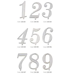 Numeri in plastica per torte