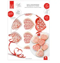 Vestibiscotti Sagoma cuore ( Cialde per Biscotti)