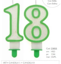 Candela 18 anni Verde
