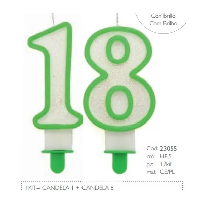 Candela 18 anni Verde