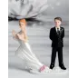 Cake Topper sposa che fugge