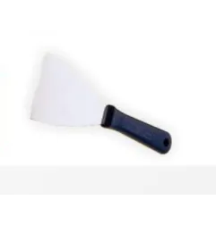 Spatola in Acciaio Inox con Manico blu