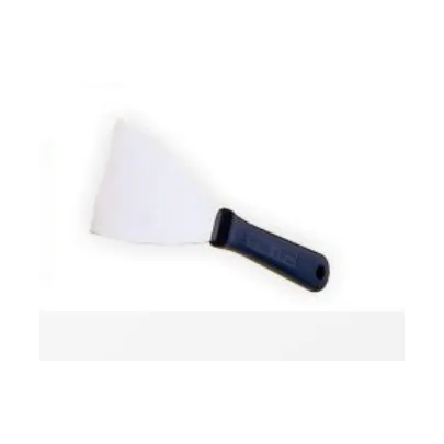 Spatola in Acciaio Inox con Manico blu