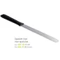 Spatola per dolci Dritta Inox Manico Plastica Spatola per dolci Dritta Inox Manico Plastica