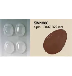 Stampi per uovo di cioccolato in Polietilene