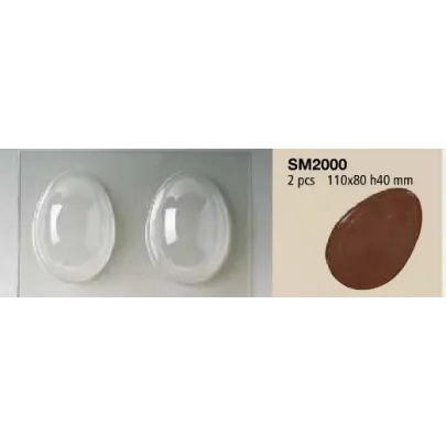 Stampo polietilene Uovo di cioccolato