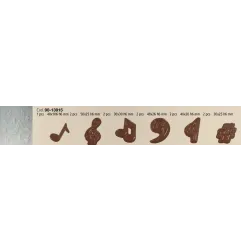 Stampo cioccolatini Note Musicali