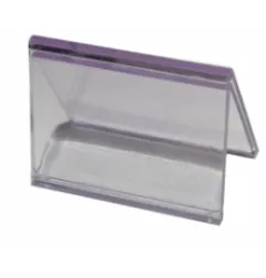 Targhetta Segnagusto in Plexiglass 8 × 4 × H 6 cm