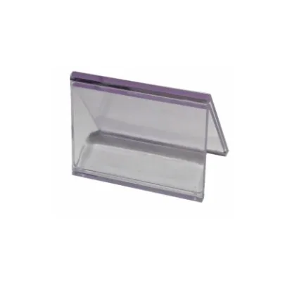 Targhetta Segnagusto in Plexiglass 8 × 4 × H 6 cm