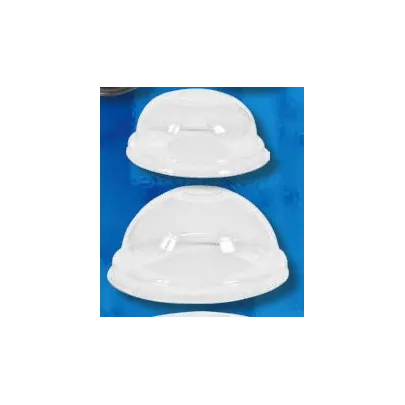 Coperchio in Plastica a Cupola per bicchieri con cannuccia