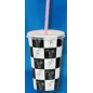 Bicchieri Bibita Varie Fantasie Black e White