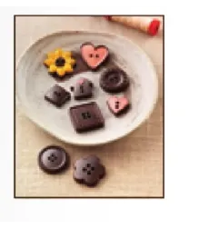 Stampo Silicone Bottoni per cioccolato