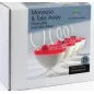 100 Coppette a Coppa per dessert morbidi da 215 ml 100 Coppette a Coppa per dessert morbidi da 215 ml