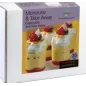 100 disposable cup-shaped dessert cups 190 ml 100 disposable cup-shaped dessert cups 190 ml