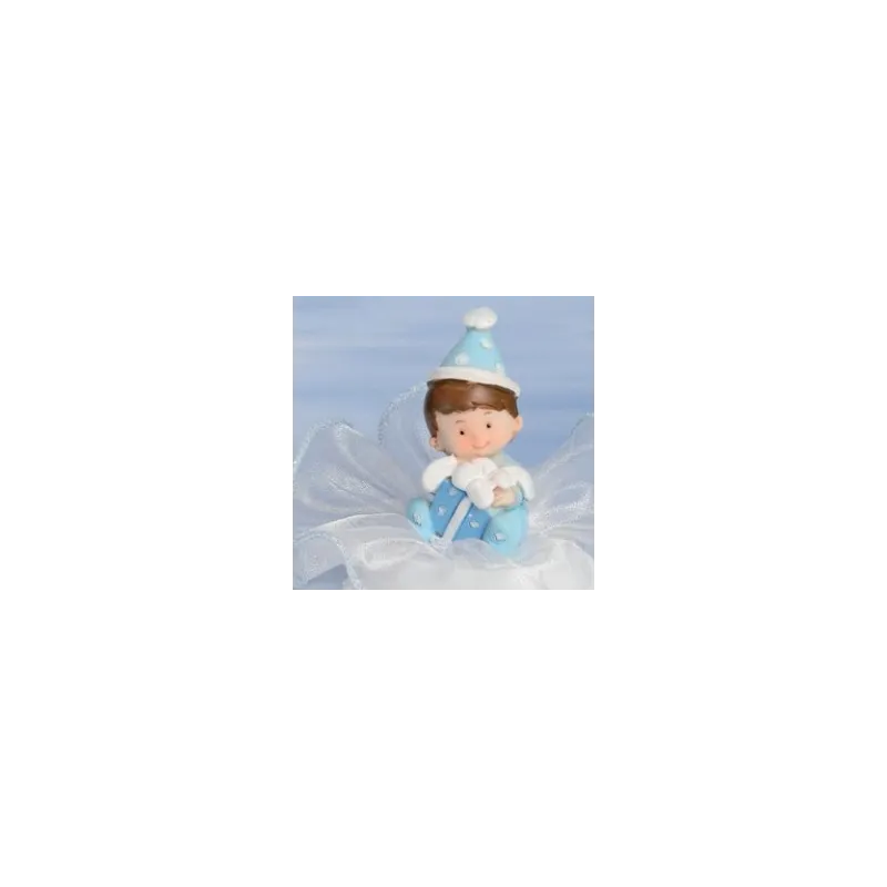 Cake topper Nascita con tulle Cake topper Nascita con tulle