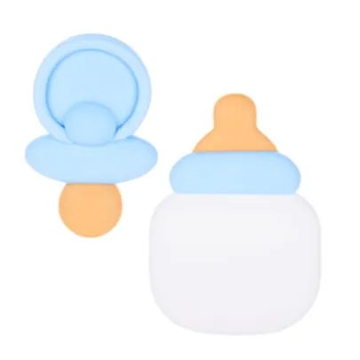 Kit Bimbo  3 decorazioni di zucchero