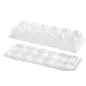Blister Vassoio + coperchio per 12 mignon - macaron Blister Vassoio + coperchio per 12 mignon - macaron