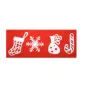 Mould for Christmas lace and sugar paste Mould for Christmas lace and sugar paste