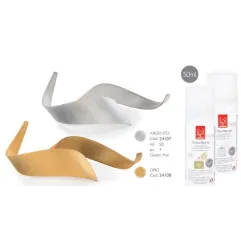 Coloranti Spray Oro e Argento A BASE Alcool 50 ml