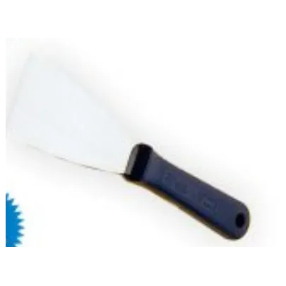 Spatola Acciaio Inox con Manico Blu