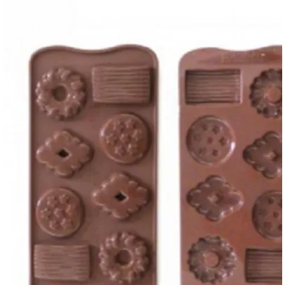 Stampi silicone per cioccolatini Biscotto