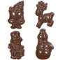 Moule pour chocolats de Noël