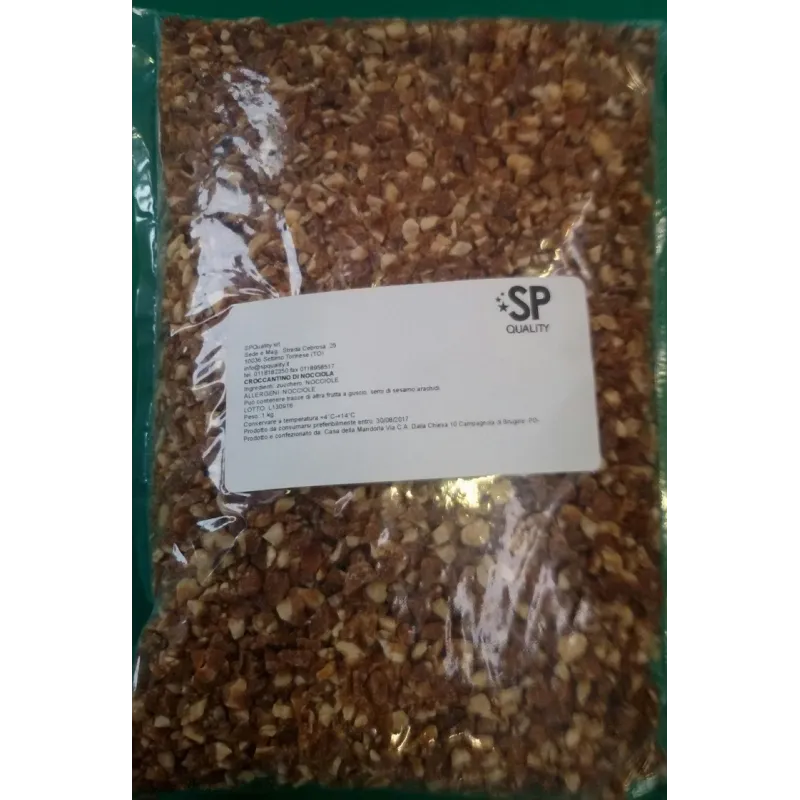 1 kg crunchy chopped hazelnuts 1 kg crunchy chopped hazelnuts