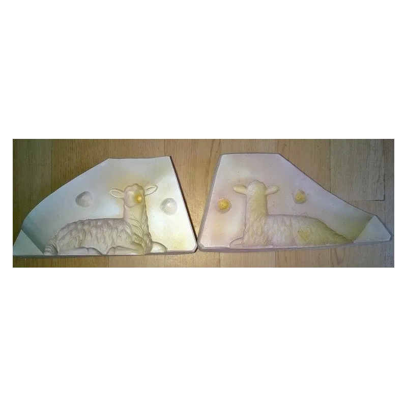 Stampo Agnello Pecorella Marzapane 3d varie misure Stampo Agnello Pecorella Marzapane 3d varie misure