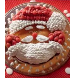 Tortiera Babbo Natale Silicone