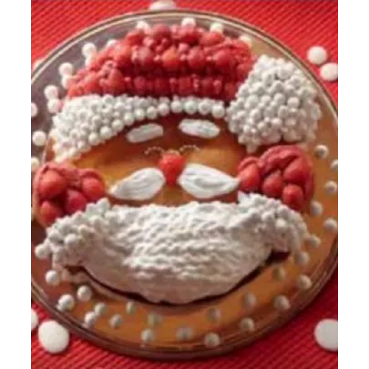 Tortiera Babbo Natale Silicone