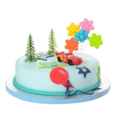 Kit per torte Cars 4 pezzi