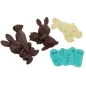 Stampo in silicone Coniglietti di cioccolata Stampo in silicone Coniglietti di cioccolata