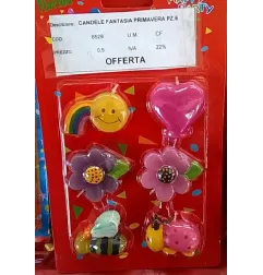 Candele assortimento Primavera
