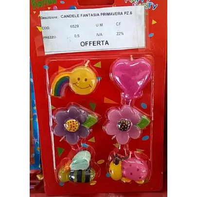 Candele assortimento Primavera