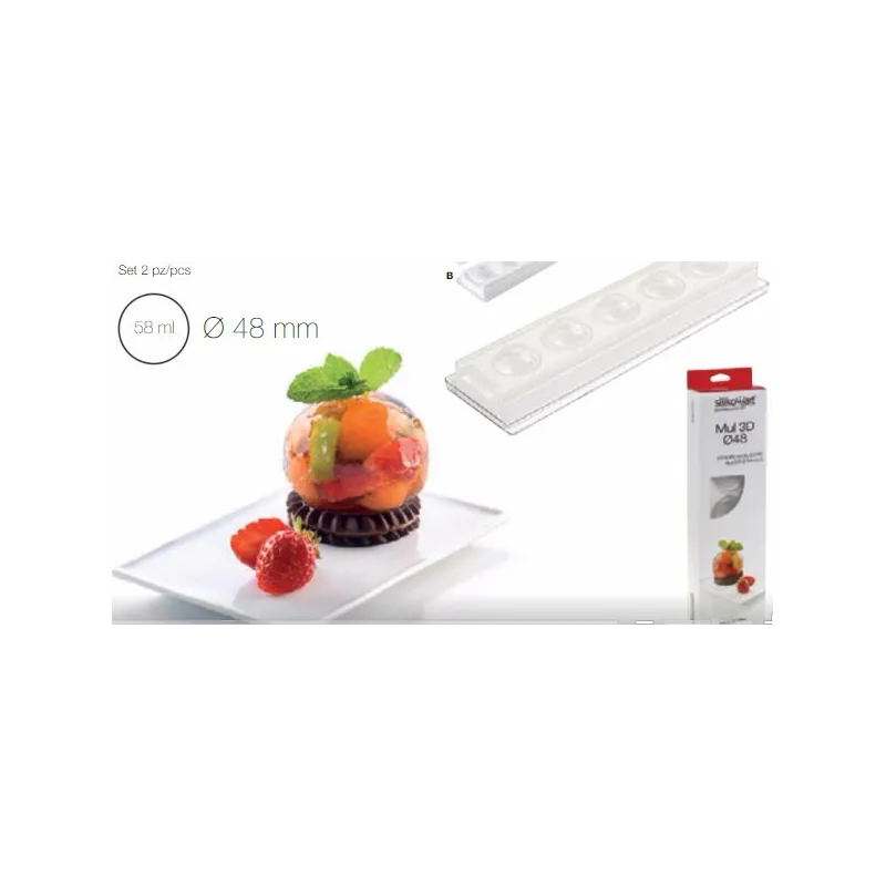 Stampo per Mini Sfere 3d Stampo per Mini Sfere 3d