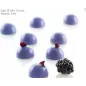 Moule en silicone à 35 microsphères Moule en silicone à 35 microsphères