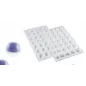 Moule en silicone à 35 microsphères Moule en silicone à 35 microsphères