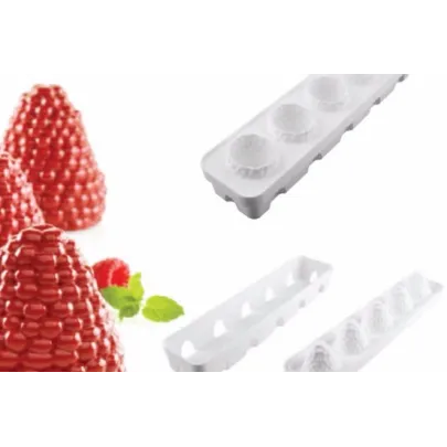 Stampo Mora e Lampone in silicone