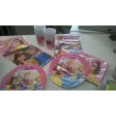 Bicchieri Le principesse Disney plastica