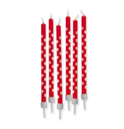 Candeline Matite Pois Rosse o Nere