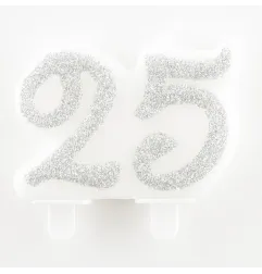 Candele 25 esimo Anniversario