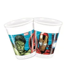 Bicchiere Avengers Mighty 8pz