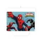 Candelina Spiderman in plastica con piedino Candelina Spiderman in plastica con piedino