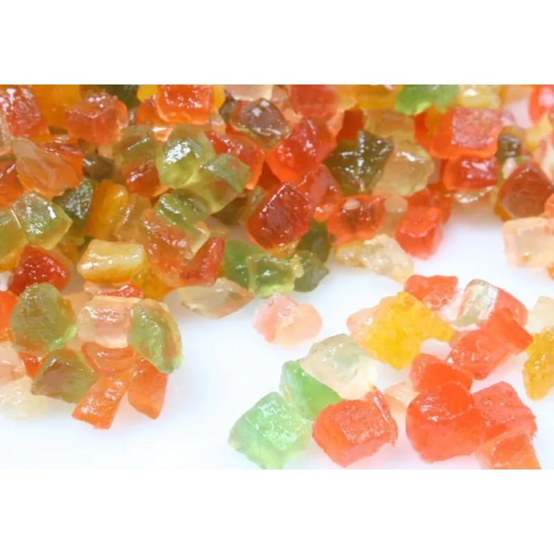 Macedonia di Frutta Candita a cubetti - 900 gr Macedonia di Frutta Candita a cubetti - 900 gr
