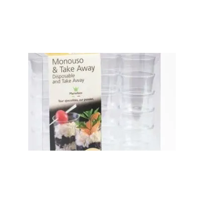 100 Bicchierini Finger Food Tondi