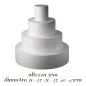 Base tonda in polistirolo Modecor H 5 cm – varie misure