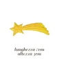Stella cometa di zucchero per decori Stella cometa di zucchero per decori
